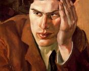 斯坦利 斯宾塞 : Portrait Of Richar Carline